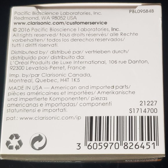 Clarisonic Daily Cleanse Brush Head For Men NEW - Picture 4 of 8